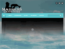 Tablet Screenshot of madnesscharters.com